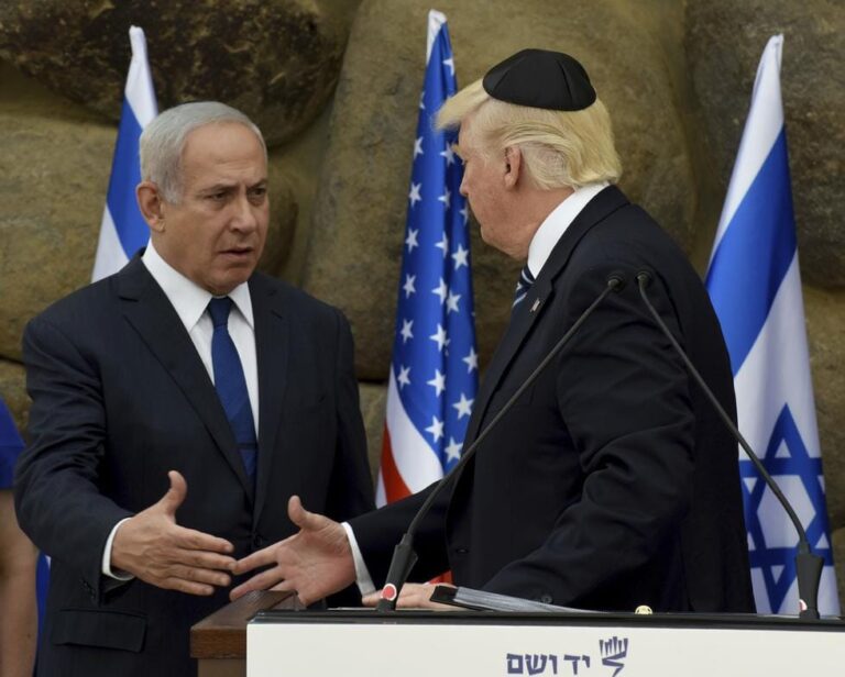 netanyahu d trump